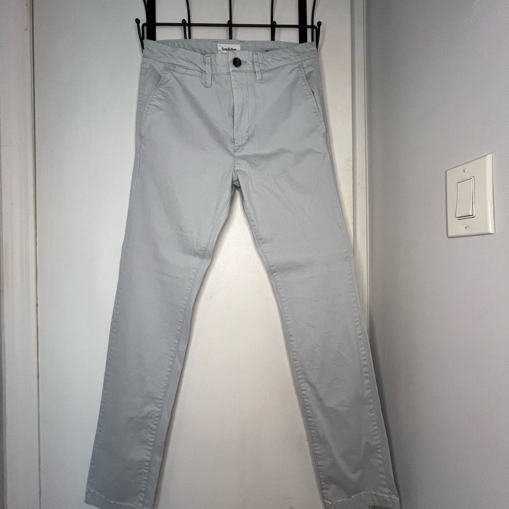 Goodfellow & Co Light Gray Chinos